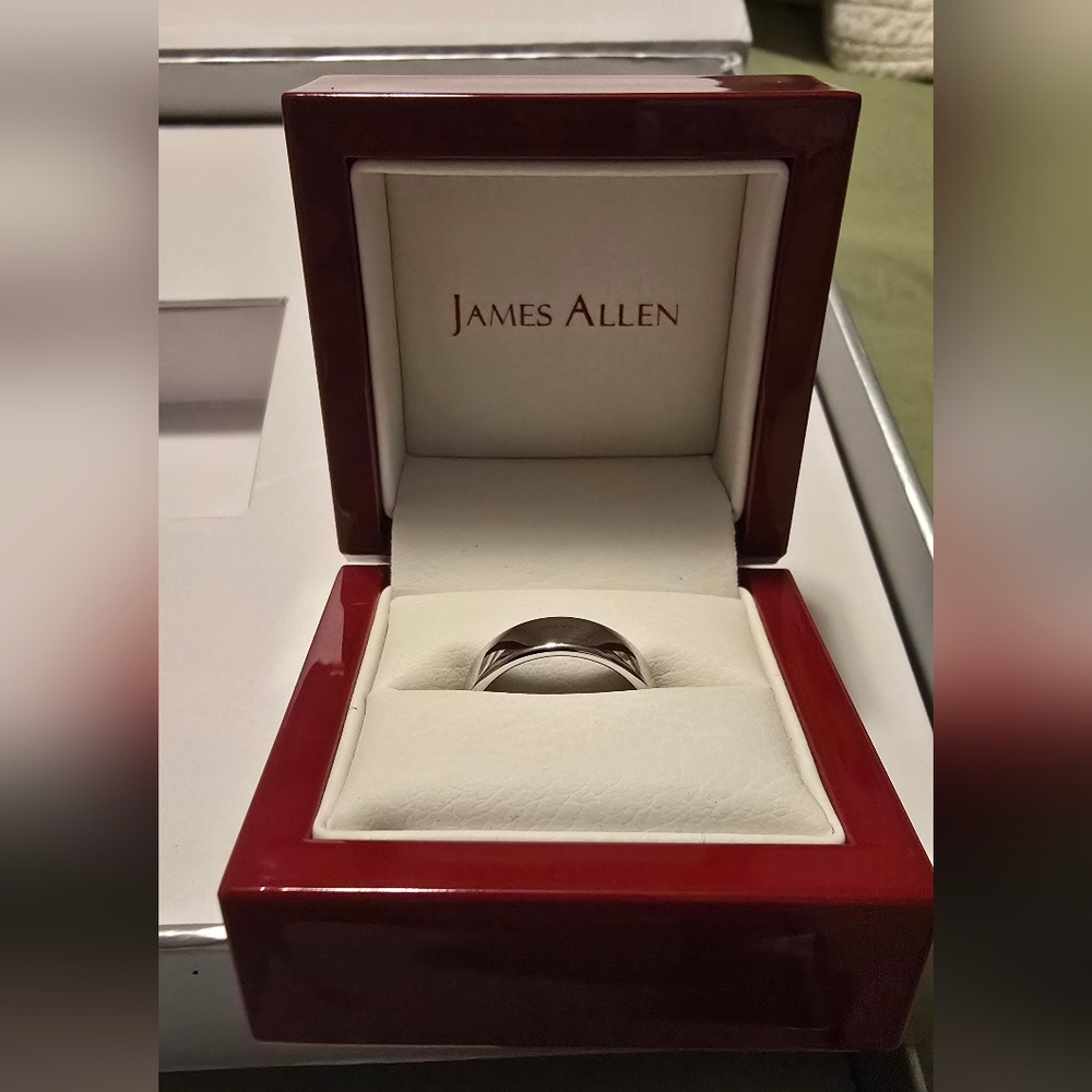 James Allen Platinum Wedding Band